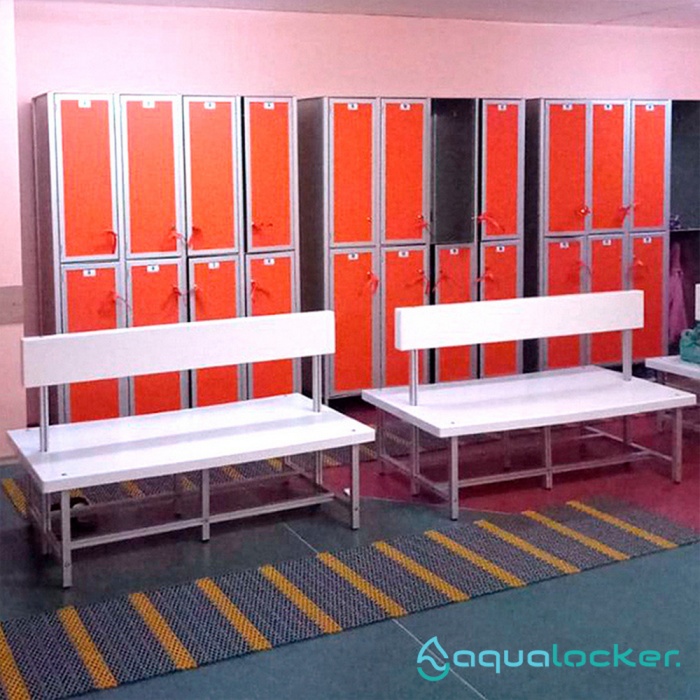 Влагостойкая мебель "AquaLocker" в санатории «Лесное» (Беларусь)
