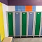 Шкафы для детских учреждений «AquaLocker-HC» в раздевалках  ДЮСШ-2 (г. Троицк, Москва)