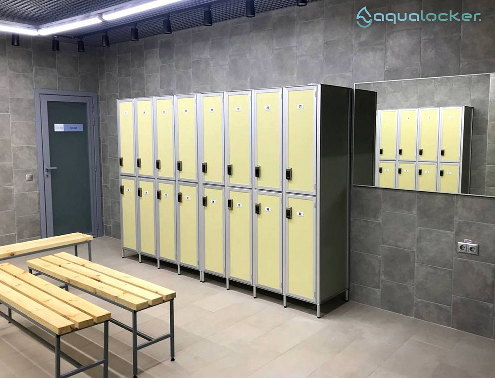 Шкафы «AquaLocker» в санатории «Ува»