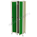 Aqualocker-2H. Полноростовой 2-секционный шкаф для раздевалки.
