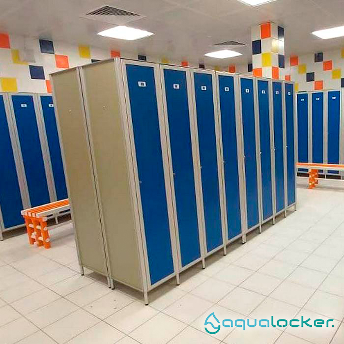 Шкафы AquaLocker в новом бассейне г. Кола