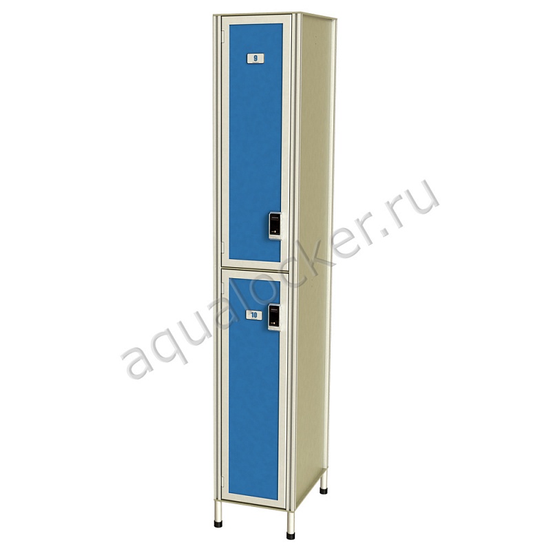 Aqualocker-1L 1-секционный шкаф д/раздевалки