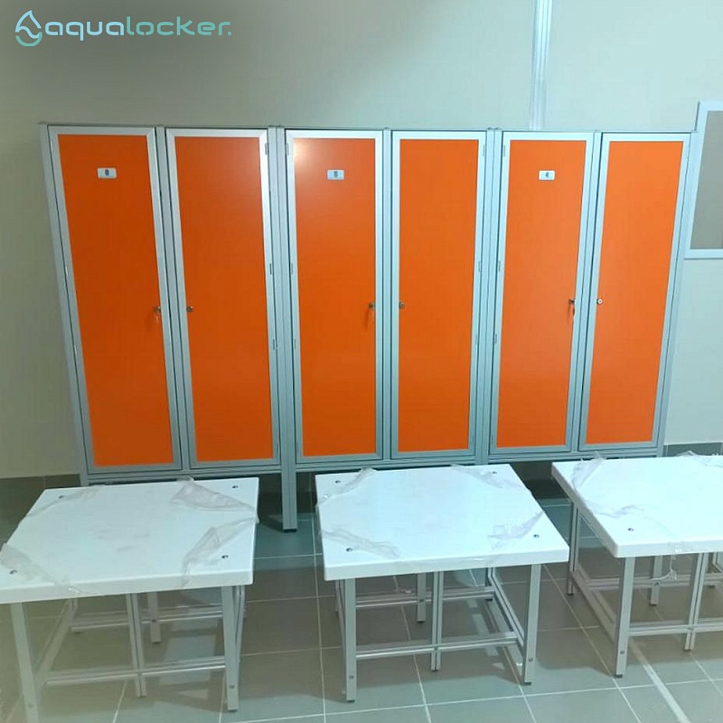 Скамейка для МГН AquaLocker для влажных помещений «AquaLocker»